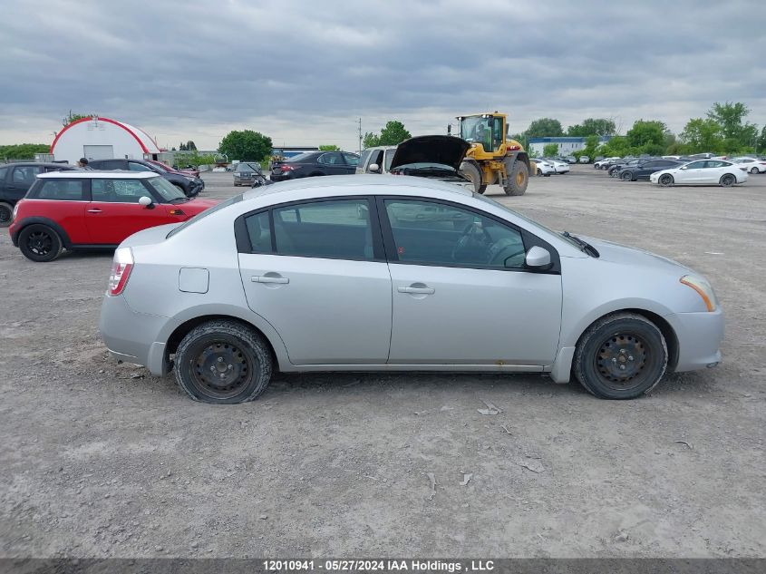 2010 Nissan Sentra VIN: 3N1AB6AP0AL608380 Lot: 12010941