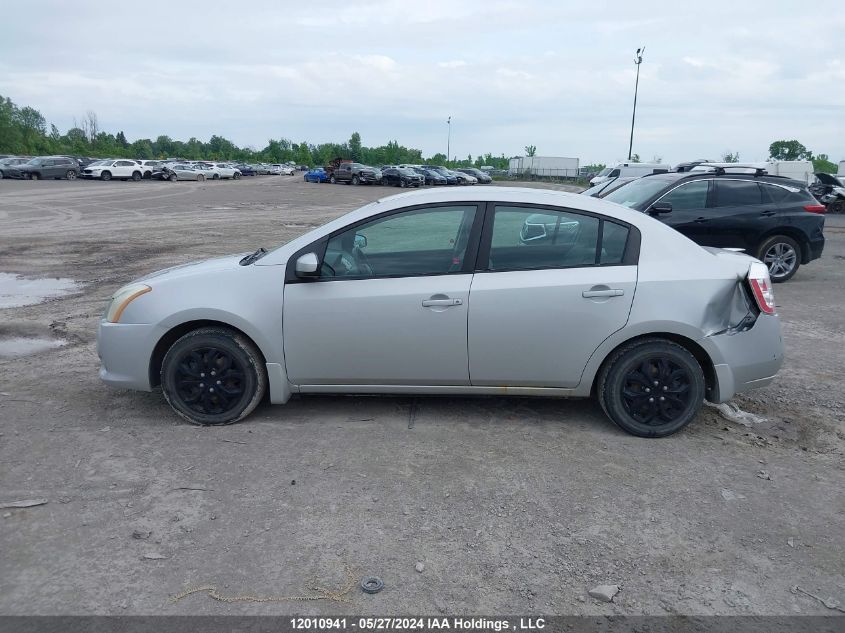 2010 Nissan Sentra VIN: 3N1AB6AP0AL608380 Lot: 12010941