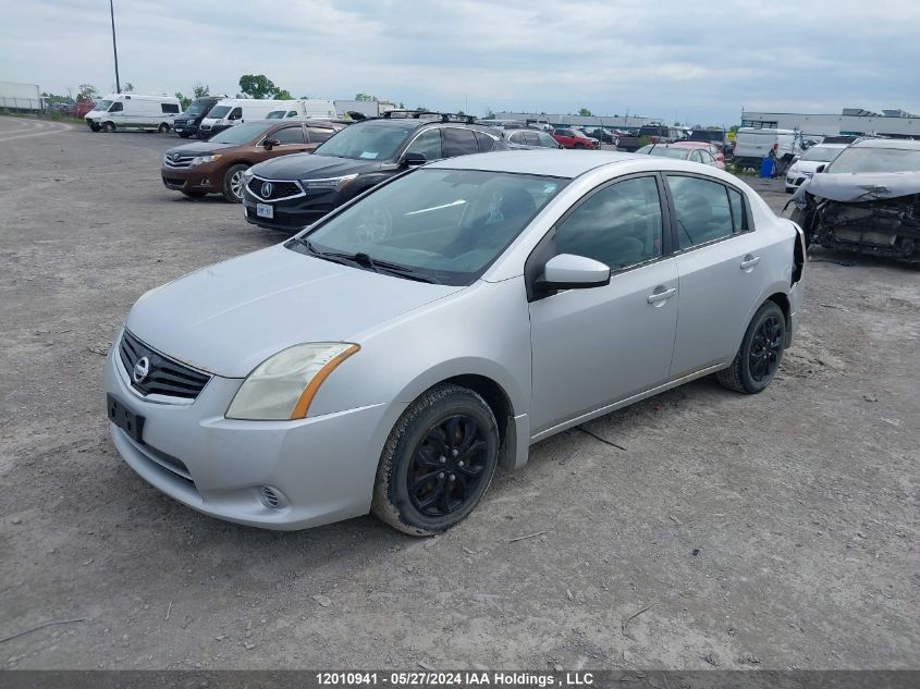 2010 Nissan Sentra VIN: 3N1AB6AP0AL608380 Lot: 12010941