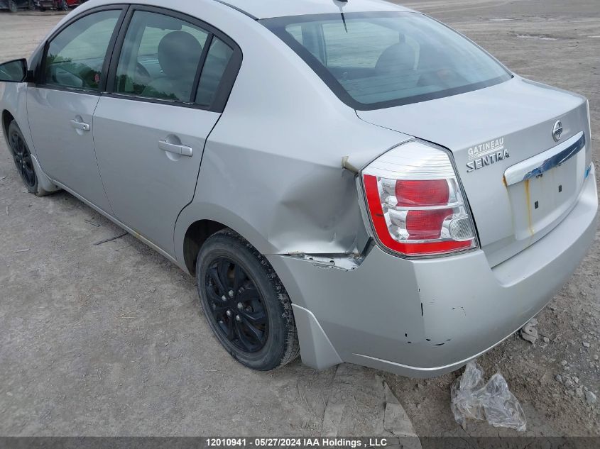 2010 Nissan Sentra VIN: 3N1AB6AP0AL608380 Lot: 12010941