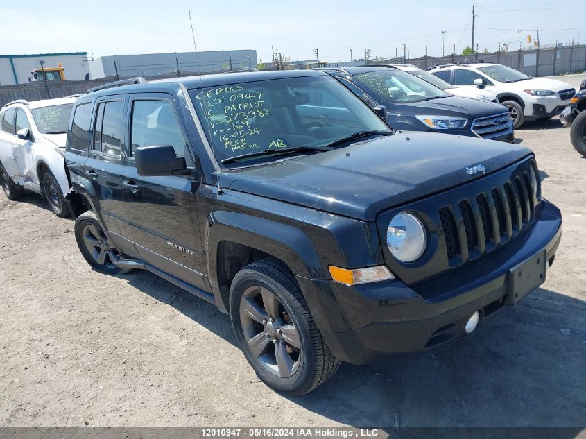 2015 Jeep Patriot VIN: 1C4NJPAA6FD273982 Lot: 12010947