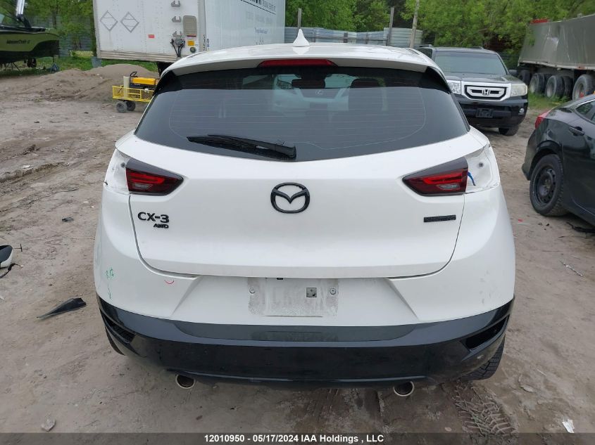 2022 Mazda Cx-3 VIN: JM1DKFD78N1603768 Lot: 12010950