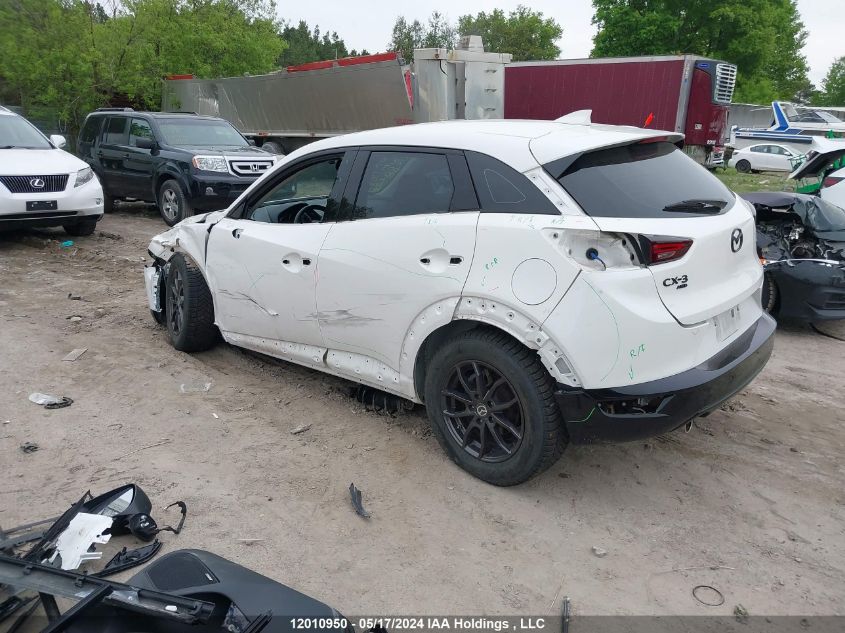 2022 Mazda Cx-3 VIN: JM1DKFD78N1603768 Lot: 12010950