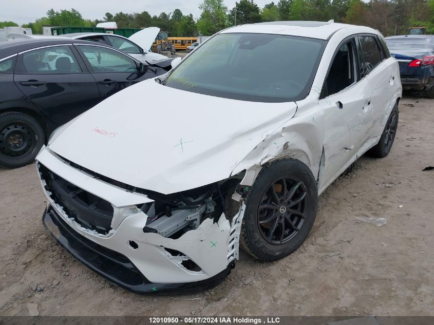 2022 Mazda Cx-3 VIN: JM1DKFD78N1603768 Lot: 12010950