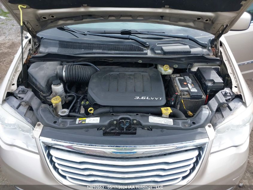 2013 Chrysler Town & Country VIN: 2C4RC1BGXDR707729 Lot: 12010953