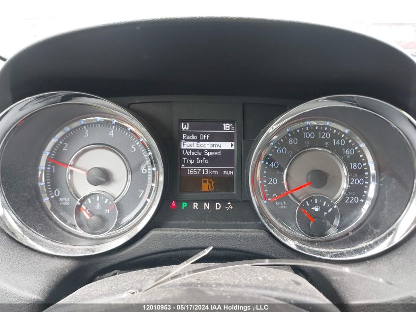 2013 Chrysler Town & Country VIN: 2C4RC1BGXDR707729 Lot: 12010953