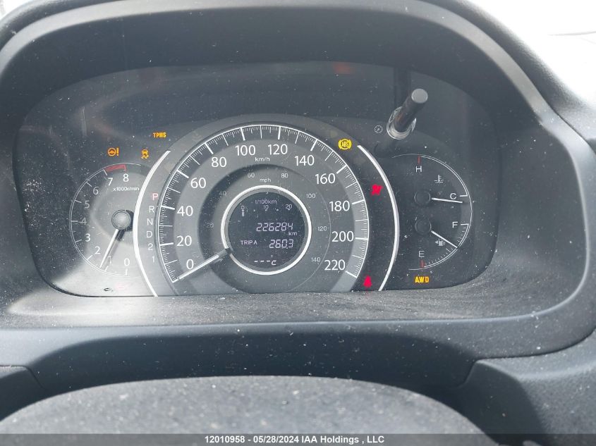 2013 Honda Cr-V Ex VIN: 2HKRM4H57DH104884 Lot: 12010958