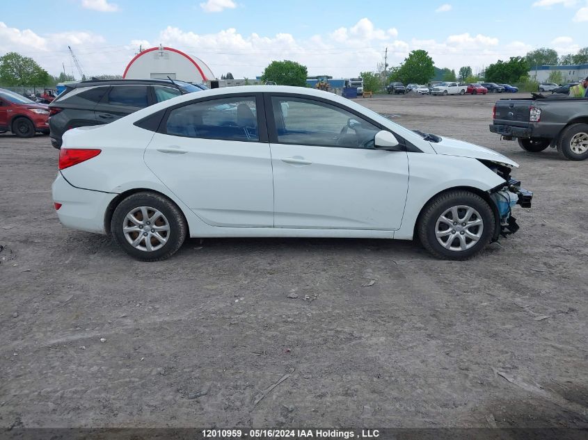 2014 Hyundai Accent VIN: KMHCT4AE0EU606819 Lot: 12010959