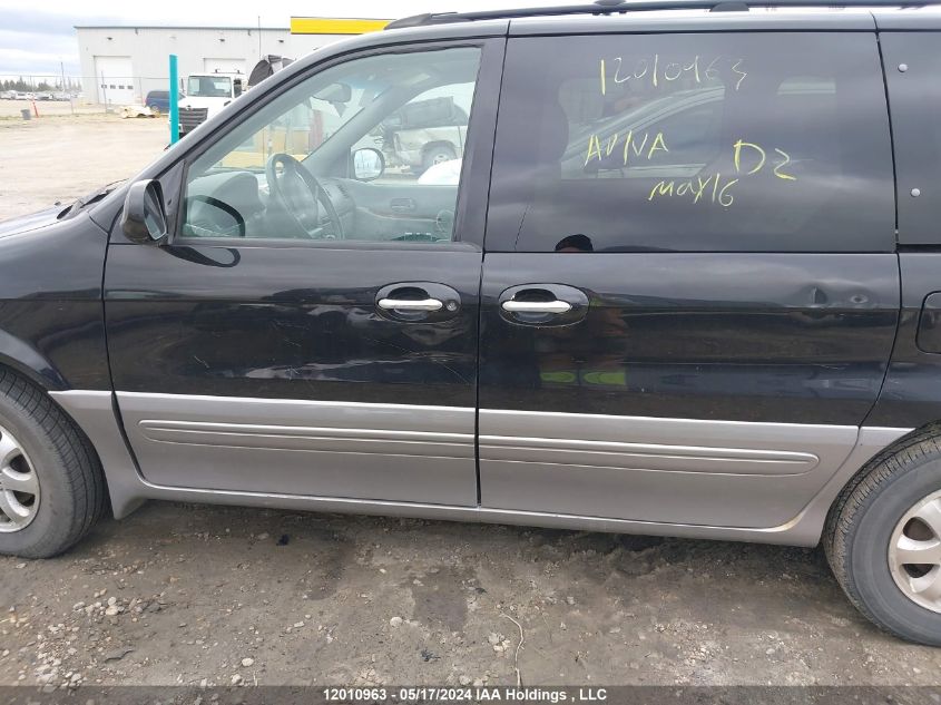 2004 Kia Sedona VIN: KNDUP131846504421 Lot: 12010963