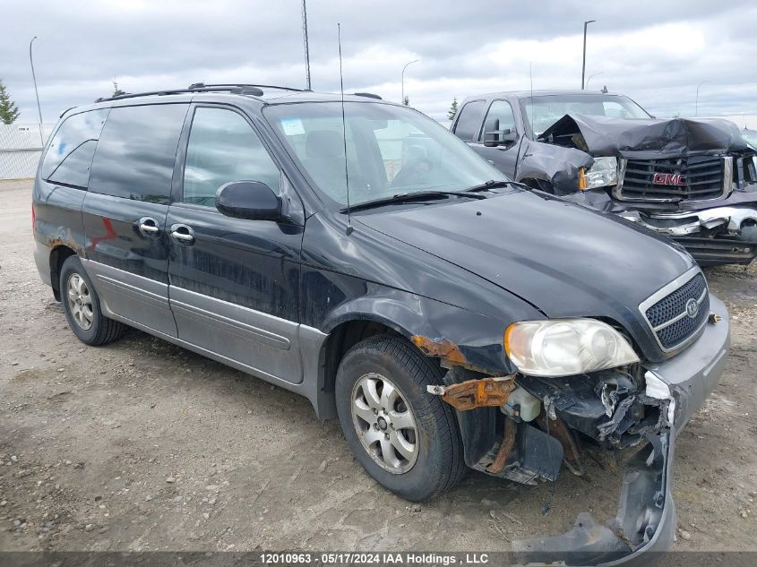 2004 Kia Sedona VIN: KNDUP131846504421 Lot: 12010963