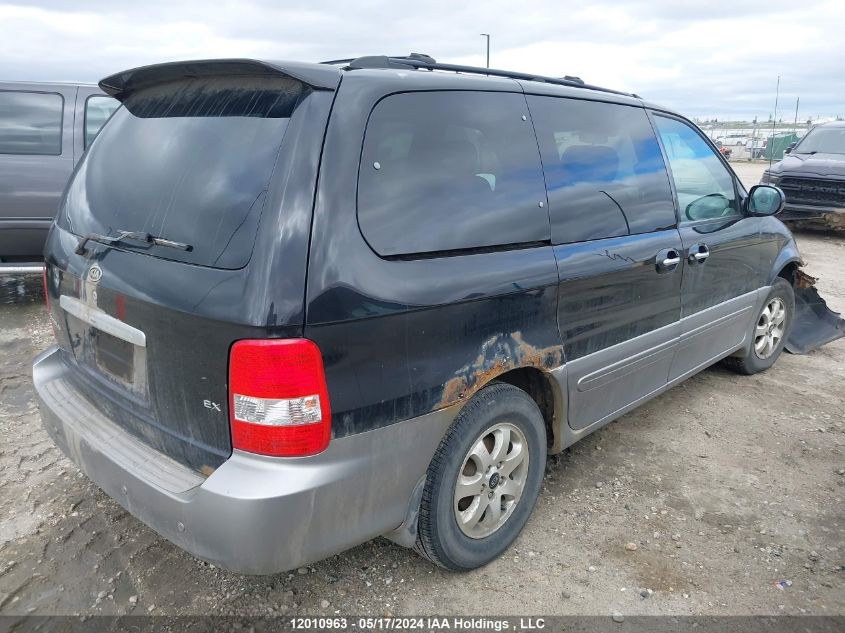 2004 Kia Sedona VIN: KNDUP131846504421 Lot: 12010963