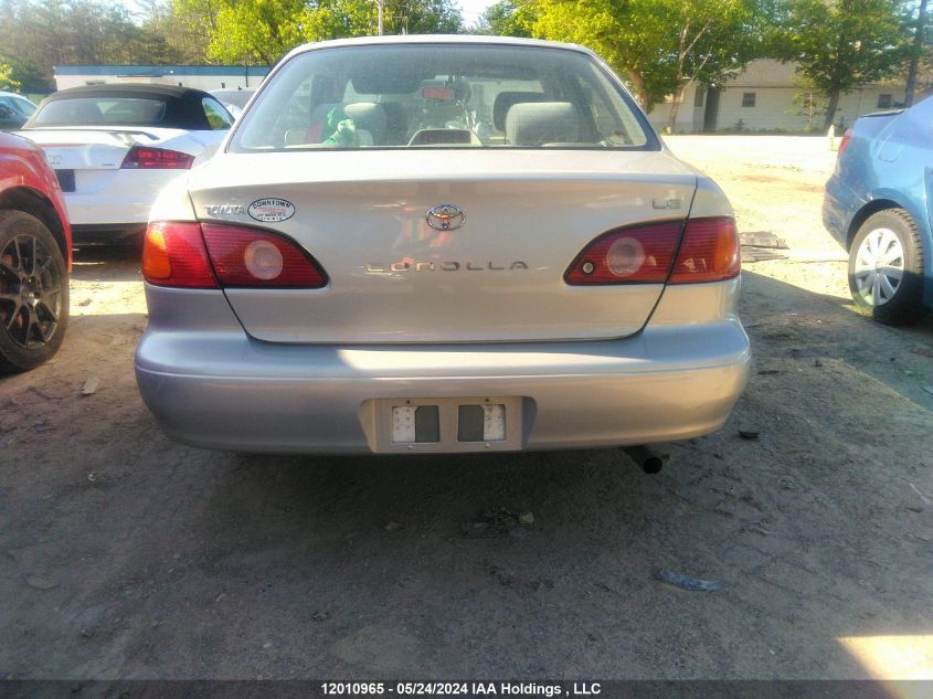 2001 Toyota Corolla Ce/Le/S VIN: 2T1BR12E11C824058 Lot: 12010965