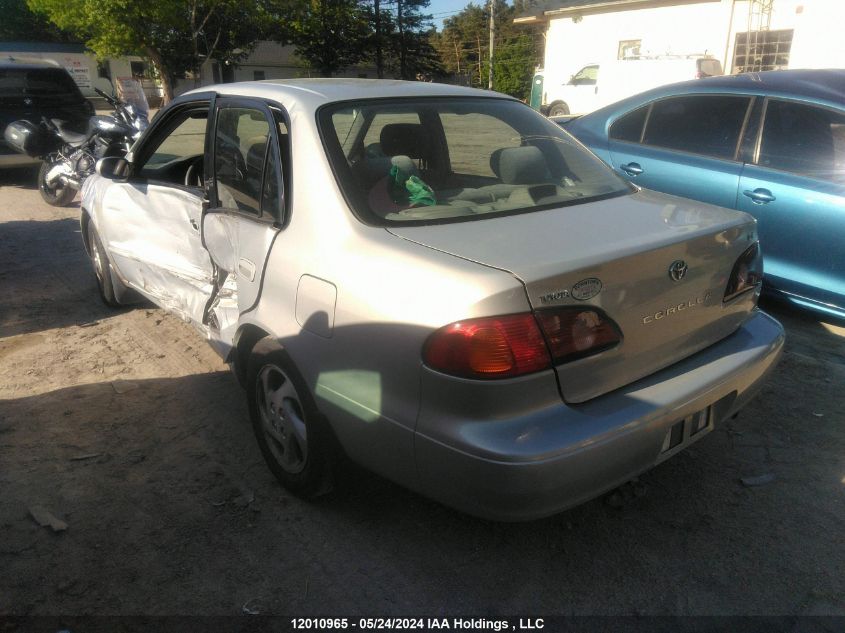 2001 Toyota Corolla Ce/Le/S VIN: 2T1BR12E11C824058 Lot: 12010965