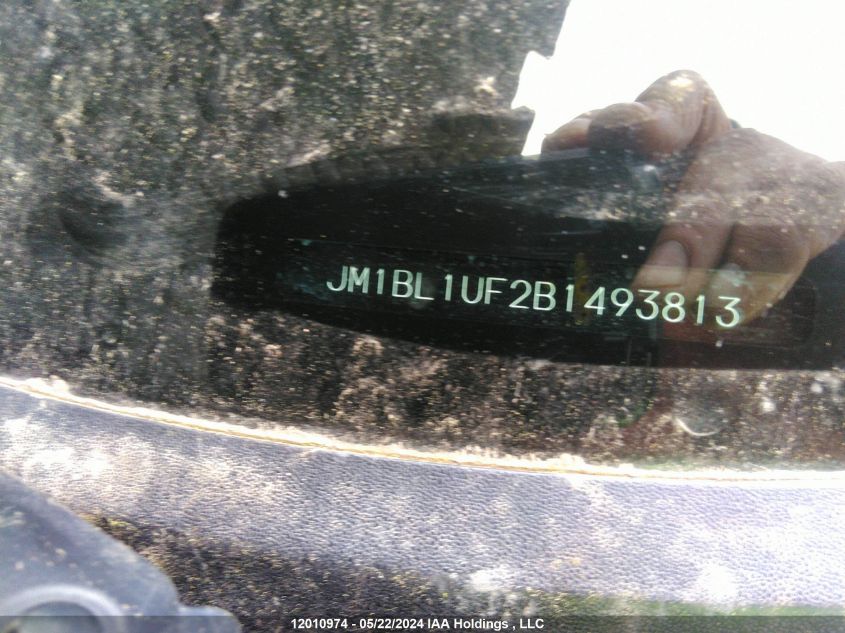 2011 Mazda 3 I VIN: JM1BL1UF2B1493813 Lot: 12010974