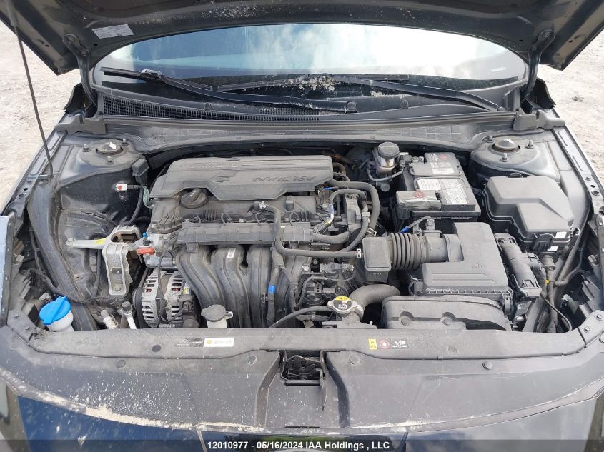 2022 Hyundai Elantra Preferred Ivt With Sun And Tech Package VIN: KMHLM4AGXNU359971 Lot: 12010977