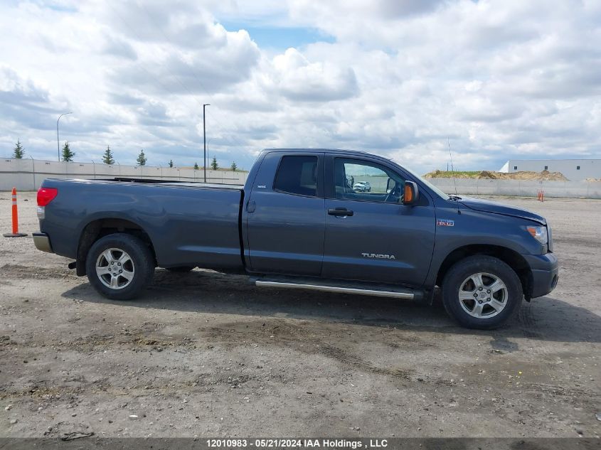 2008 Toyota Tundra Double Cab/Double Cab Sr5 VIN: 5TFCV54168X007763 Lot: 12010983