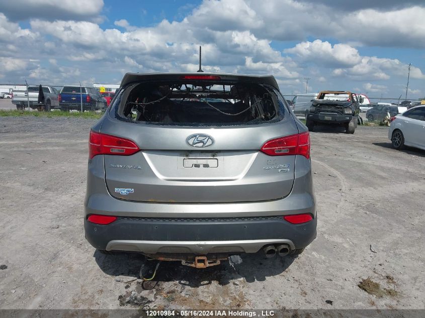 2013 Hyundai Santa Fe Sport 2.0T Se VIN: 5XYZUDLA2DG101631 Lot: 12010984