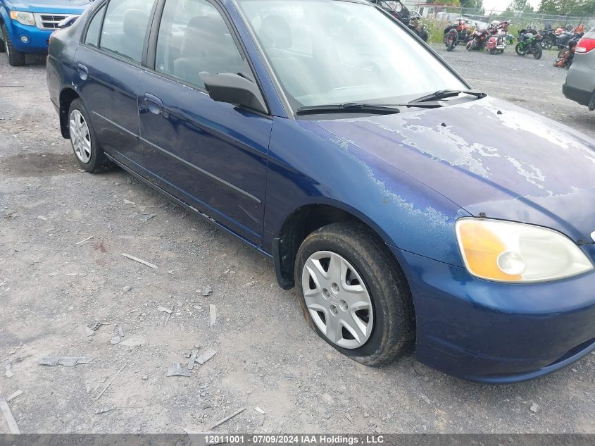 2003 Honda Civic Sdn VIN: 2HGES16453H946547 Lot: 12011001