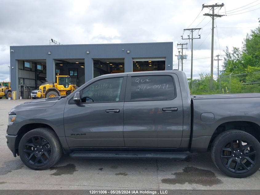 2022 Dodge Ram 1500 VIN: 1C6SRFVT9NN475703 Lot: 12011006
