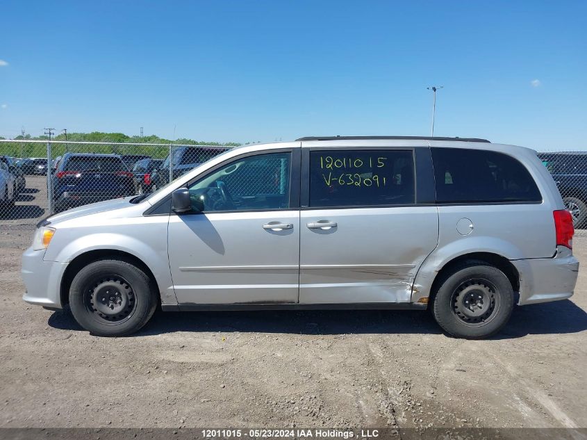 2011 Dodge Grand Caravan Se/Sxt VIN: 2D4RN4DG5BR632091 Lot: 12011015