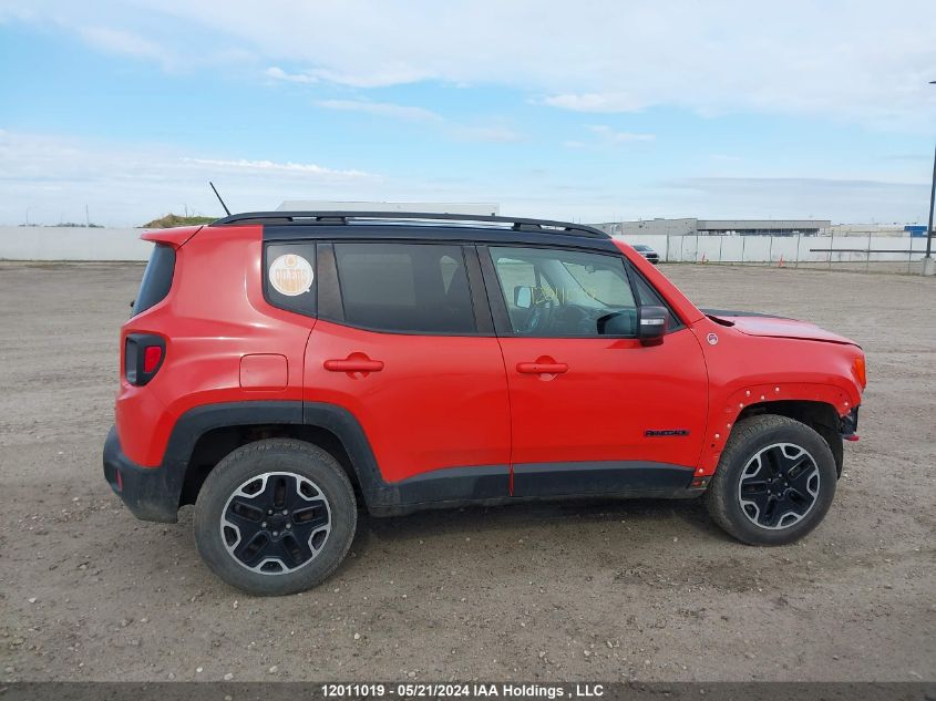 2016 Jeep Renegade Trailhawk VIN: ZACCJBCT1GPE24979 Lot: 12011019