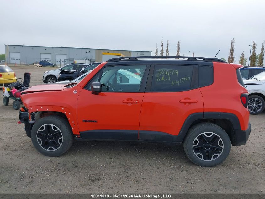 2016 Jeep Renegade Trailhawk VIN: ZACCJBCT1GPE24979 Lot: 12011019