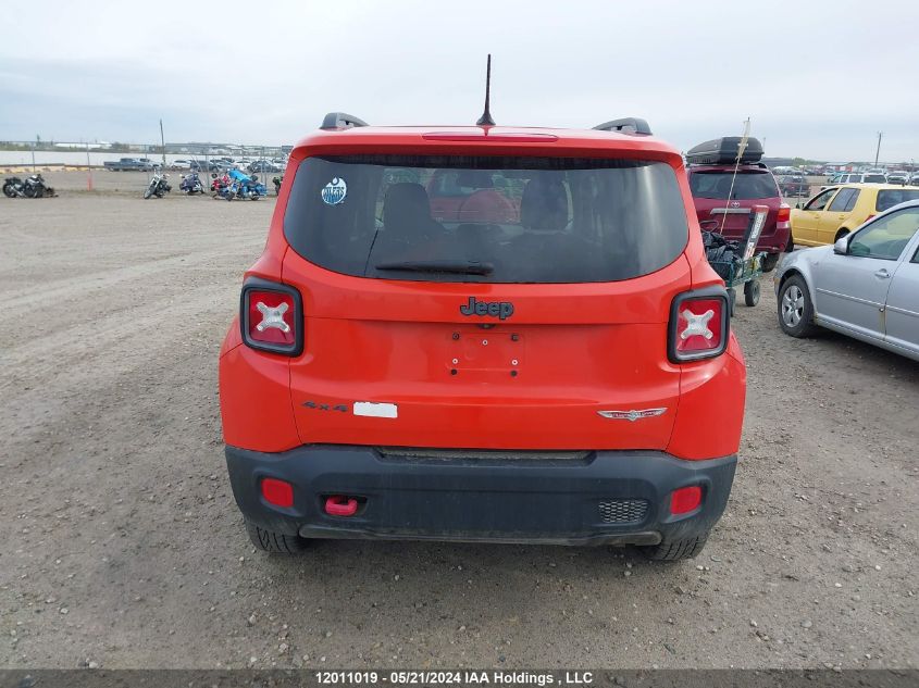 2016 Jeep Renegade Trailhawk VIN: ZACCJBCT1GPE24979 Lot: 12011019