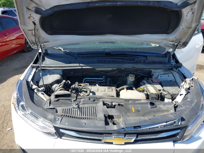 2019 Chevrolet Trax VIN: 3GNCJLSB7KL378159 Lot: 12011020