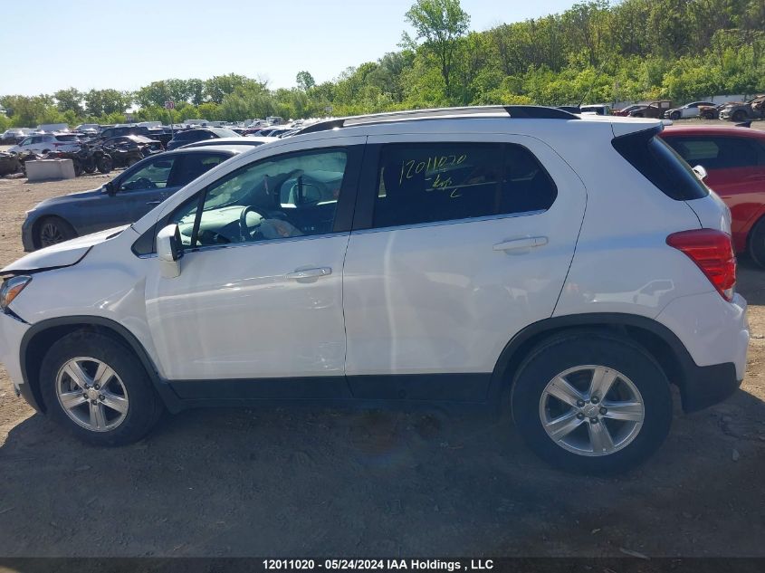 2019 Chevrolet Trax VIN: 3GNCJLSB7KL378159 Lot: 12011020