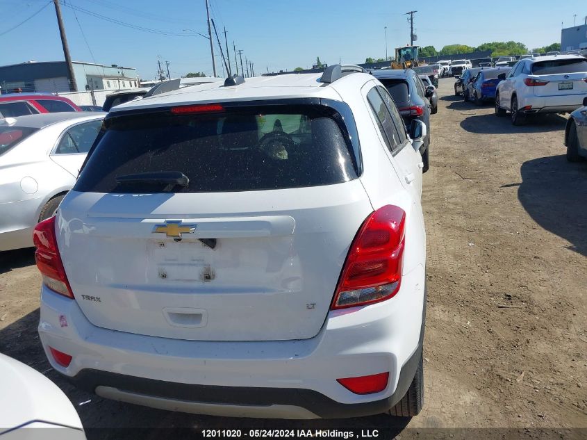 2019 Chevrolet Trax VIN: 3GNCJLSB7KL378159 Lot: 12011020