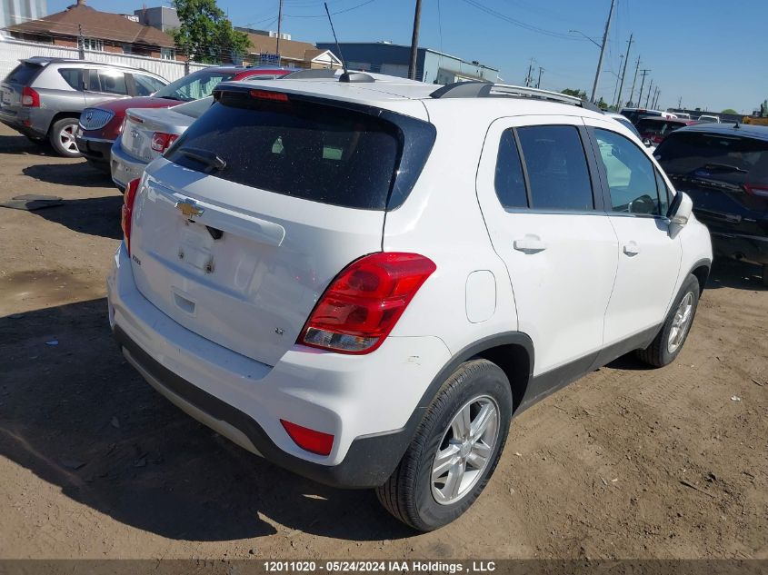 2019 Chevrolet Trax VIN: 3GNCJLSB7KL378159 Lot: 12011020