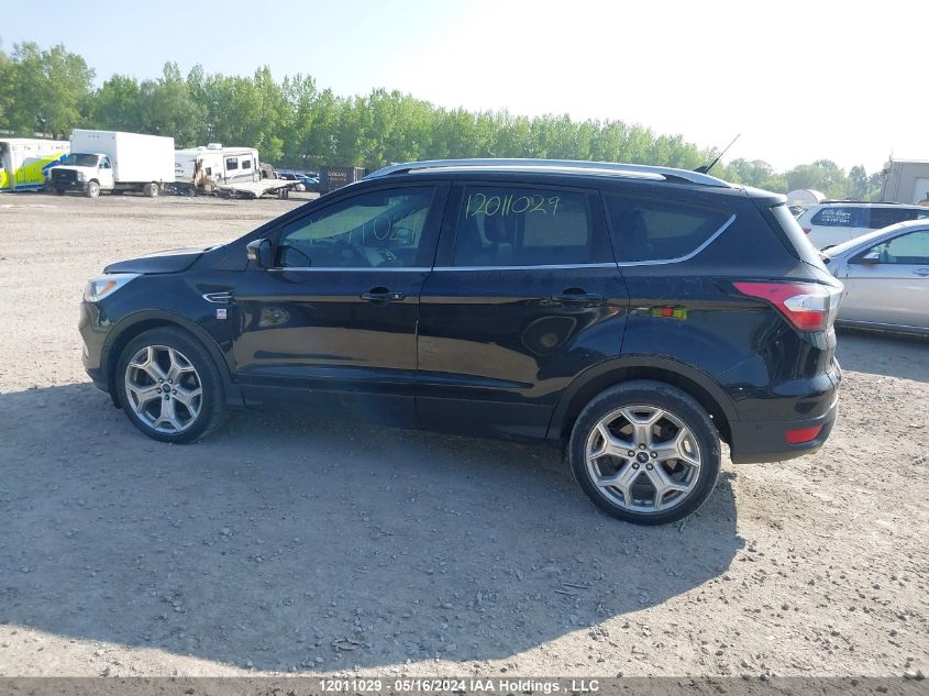 2018 Ford Escape Titanium VIN: 1FMCU9J94JUC39298 Lot: 12011029