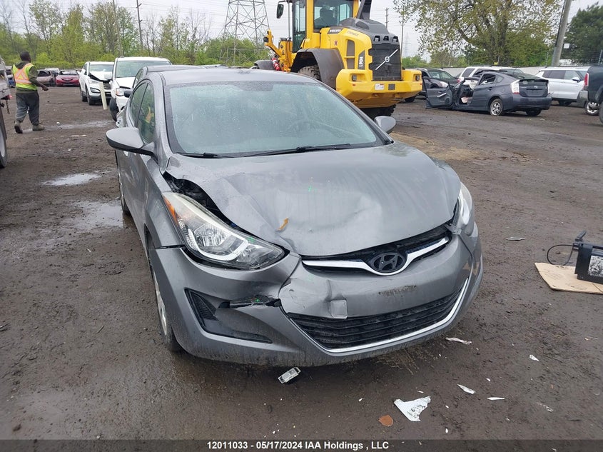 2014 Hyundai Elantra Gl VIN: 5NPDH4AE1EH487540 Lot: 12011033