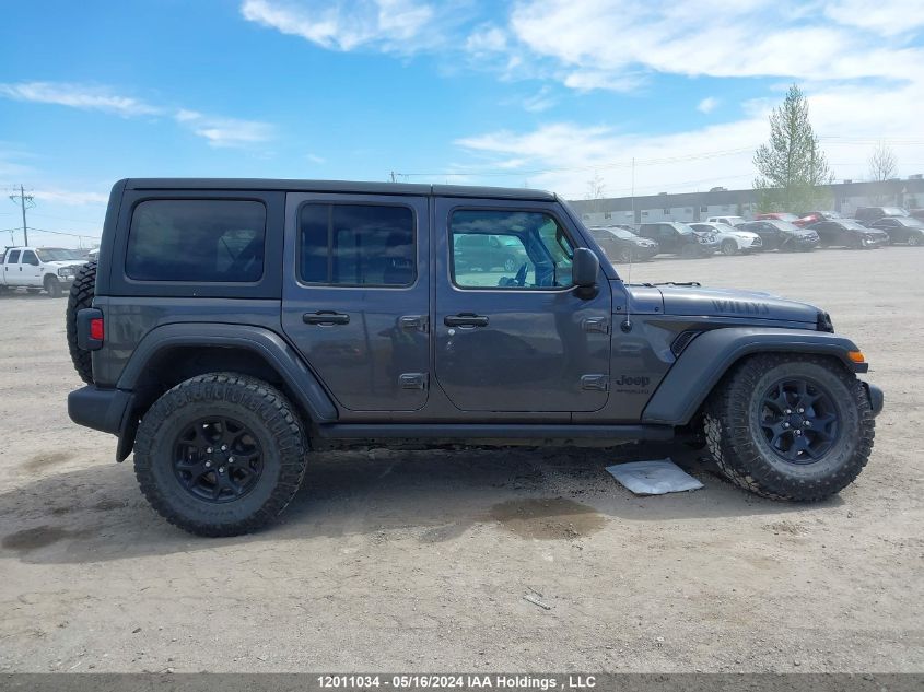 2021 Jeep Wrangler Unlimited Sport VIN: 1C4HJXDN1MW503747 Lot: 12011034