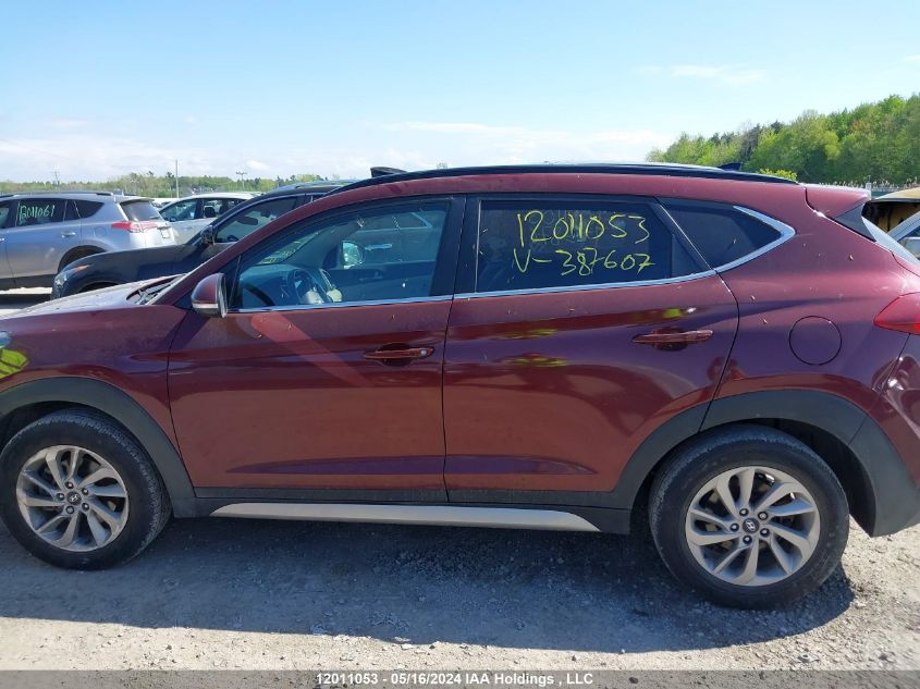 2017 Hyundai Tucson Luxury VIN: KM8J3CA4XHU387607 Lot: 12011053