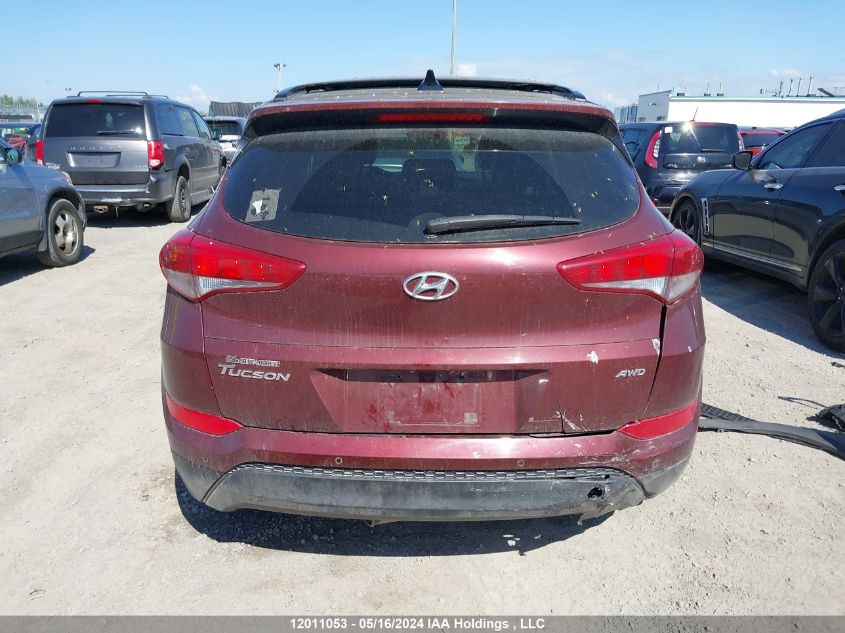 2017 Hyundai Tucson Luxury VIN: KM8J3CA4XHU387607 Lot: 12011053