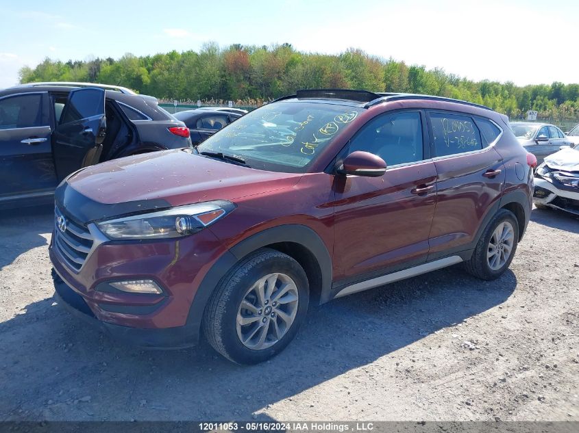 2017 Hyundai Tucson Luxury VIN: KM8J3CA4XHU387607 Lot: 12011053