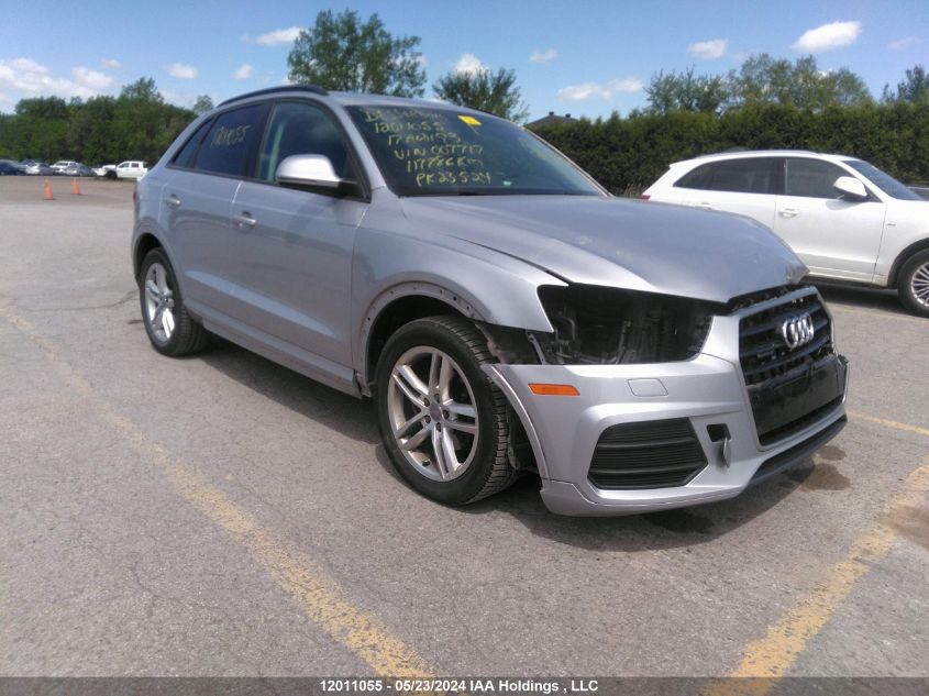 2017 Audi Q3 Premium VIN: WA1ECCFS0HR007717 Lot: 12011055