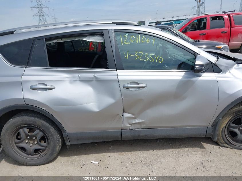 2017 Toyota Rav4 Le VIN: 2T3ZFREV4HW323540 Lot: 12011061
