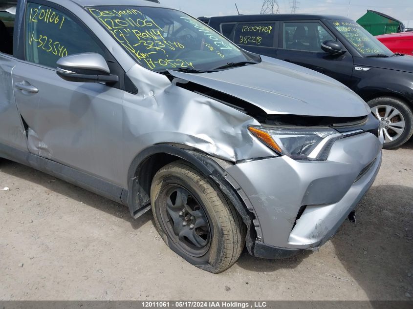 2017 Toyota Rav4 Le VIN: 2T3ZFREV4HW323540 Lot: 12011061