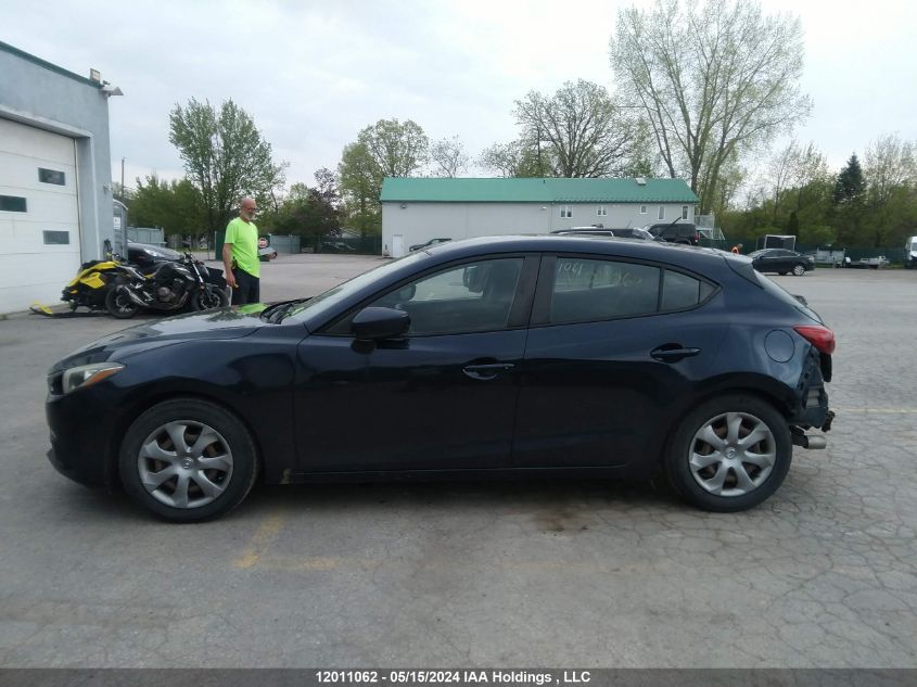 2015 Mazda 3 Sport VIN: JM1BM1K79F1271865 Lot: 12011062