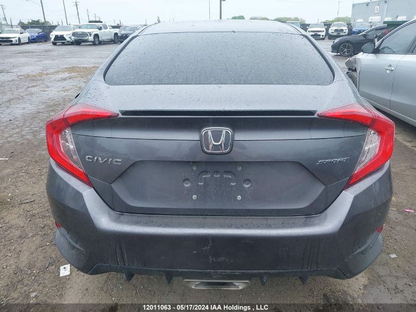 2019 Honda Civic Sport VIN: 2HGFC2F87KH017257 Lot: 12011063