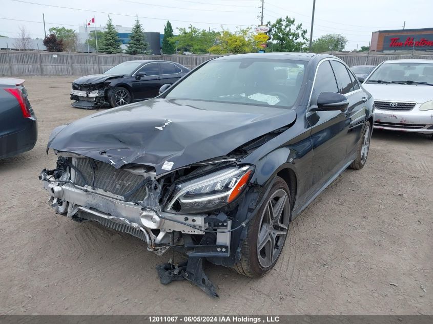 2019 Mercedes-Benz C 300 4Matic VIN: 55SWF8EB9KU316307 Lot: 12011067