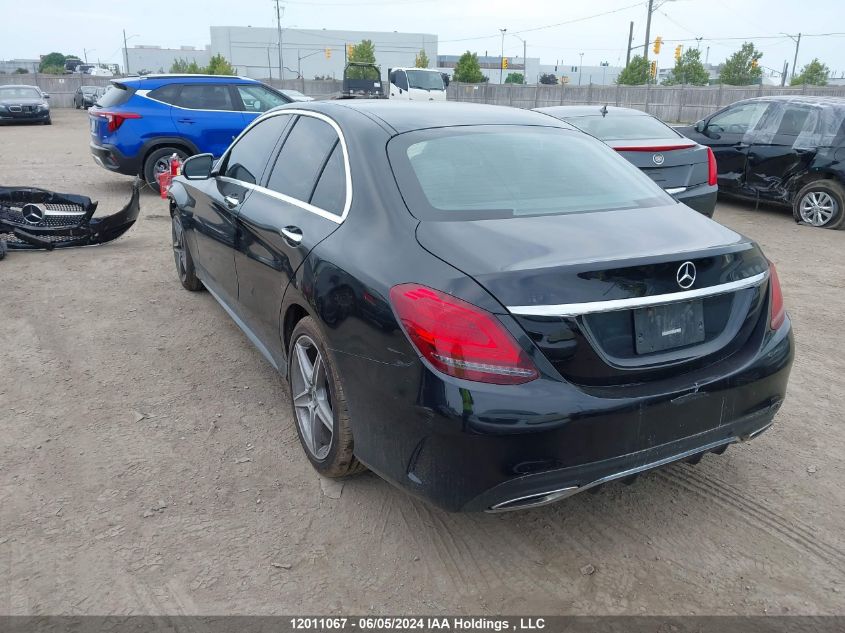 2019 Mercedes-Benz C 300 4Matic VIN: 55SWF8EB9KU316307 Lot: 12011067