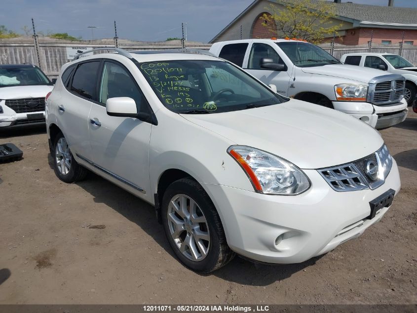 2013 Nissan Rogue VIN: JN8AS5MV0DW148335 Lot: 12011071