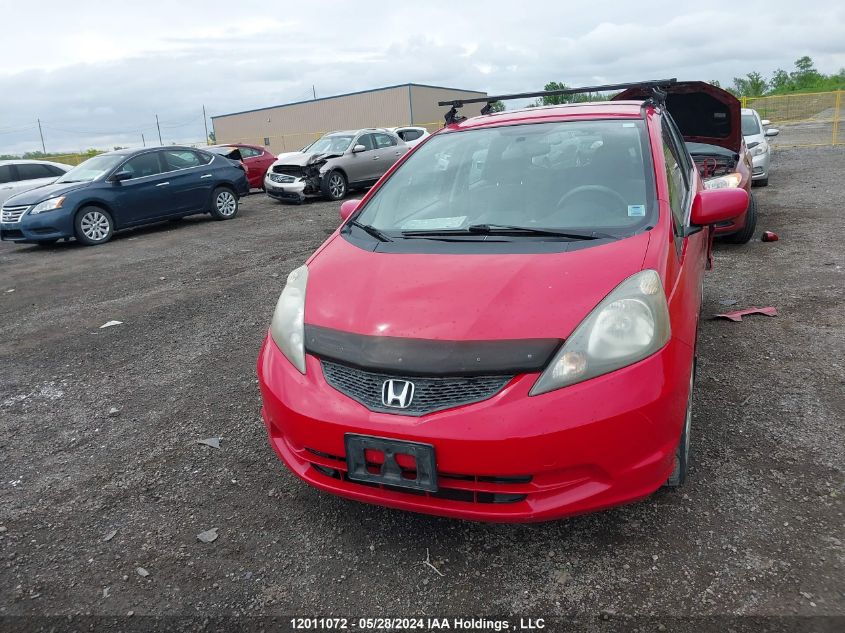 2013 Honda Fit VIN: LUCGE8H5XD3000280 Lot: 12011072
