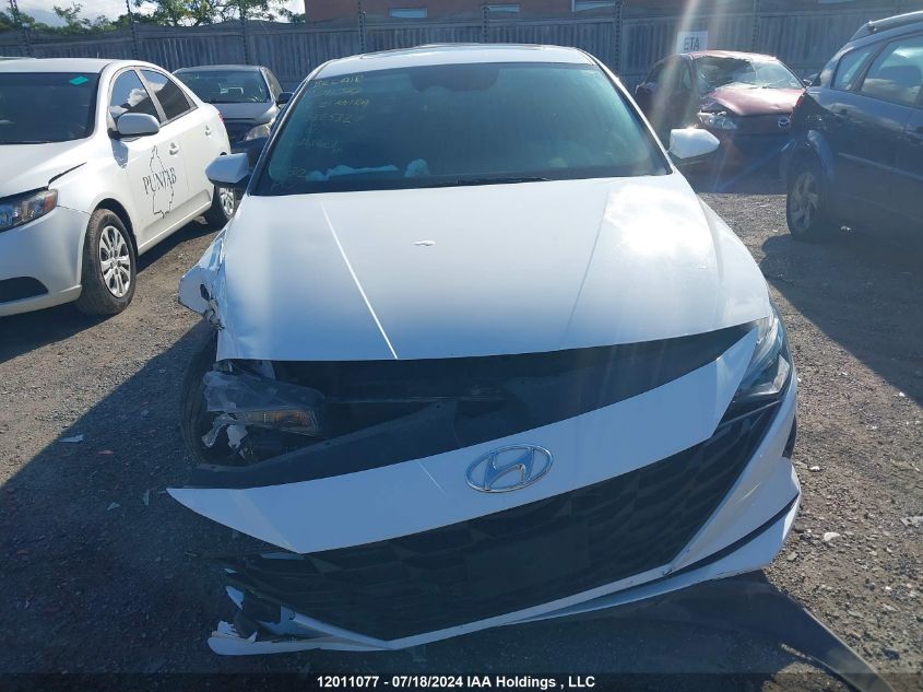 2022 Hyundai Elantra VIN: KMHLM4AGXNU362532 Lot: 12011077