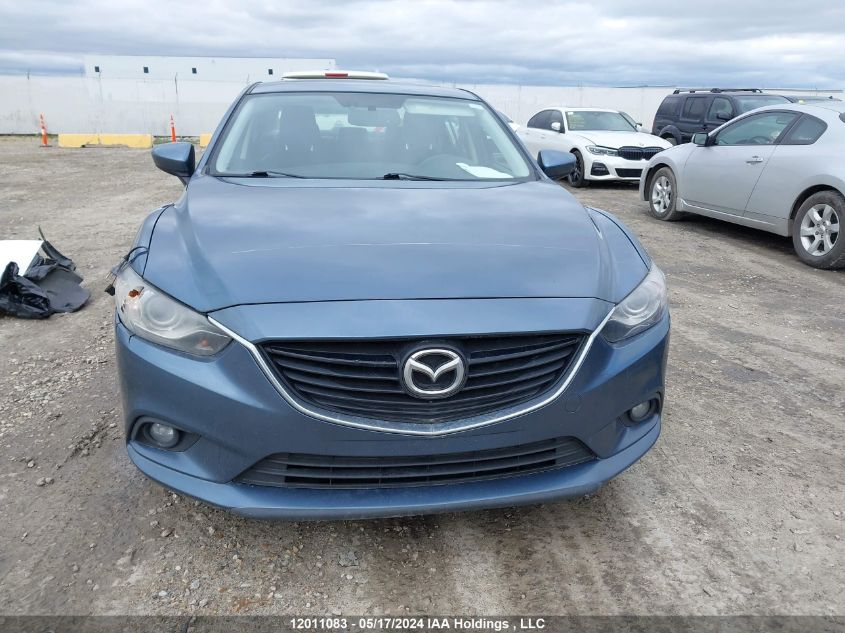 2014 Mazda Mazda6 VIN: JM1GJ1W58E1112406 Lot: 12011083