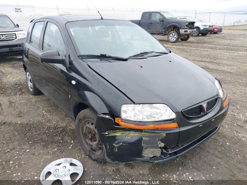 2007 Pontiac Wave Lt VIN: KL2TW65677B728220 Lot: 12011090