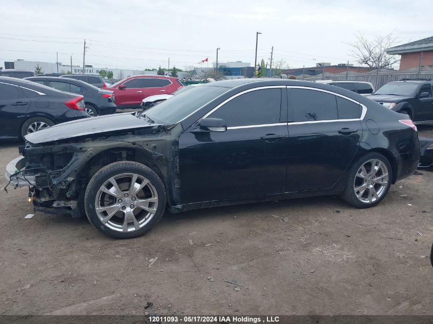 2012 Acura Tl VIN: 19UUA9F78CA802321 Lot: 12011093